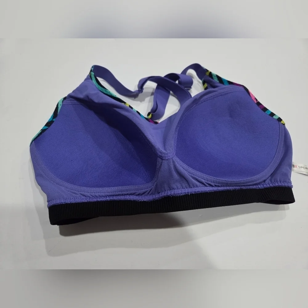 VSX Sport Vibrant Geometric Sports Bra Sz.34D